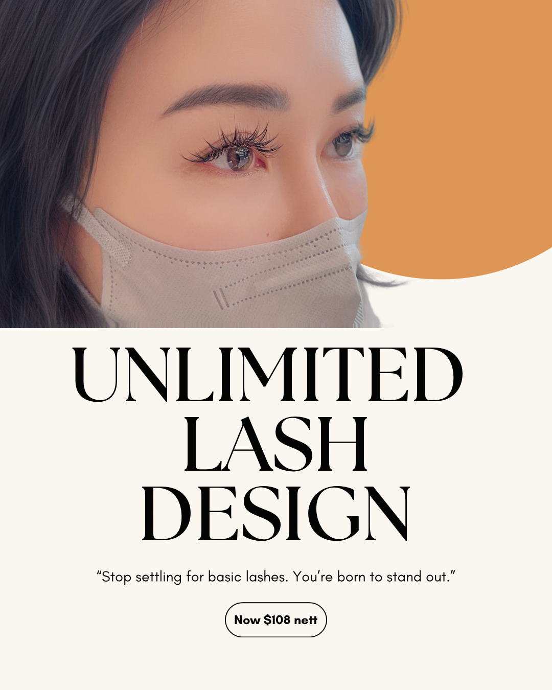 Unlimited lash design — promo