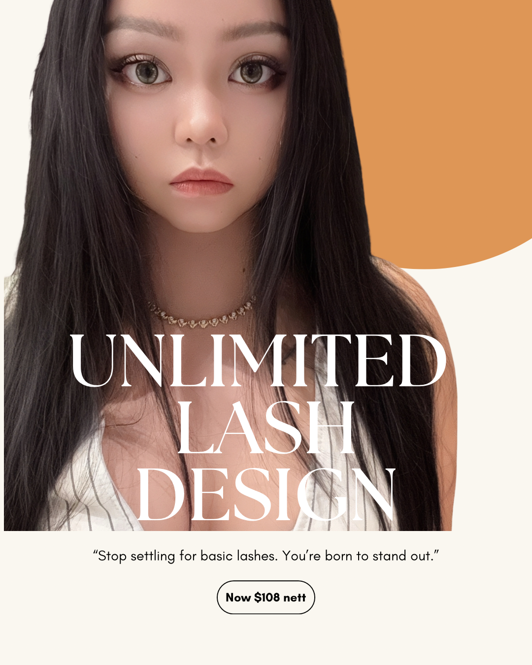 Unlimited lash design — promo