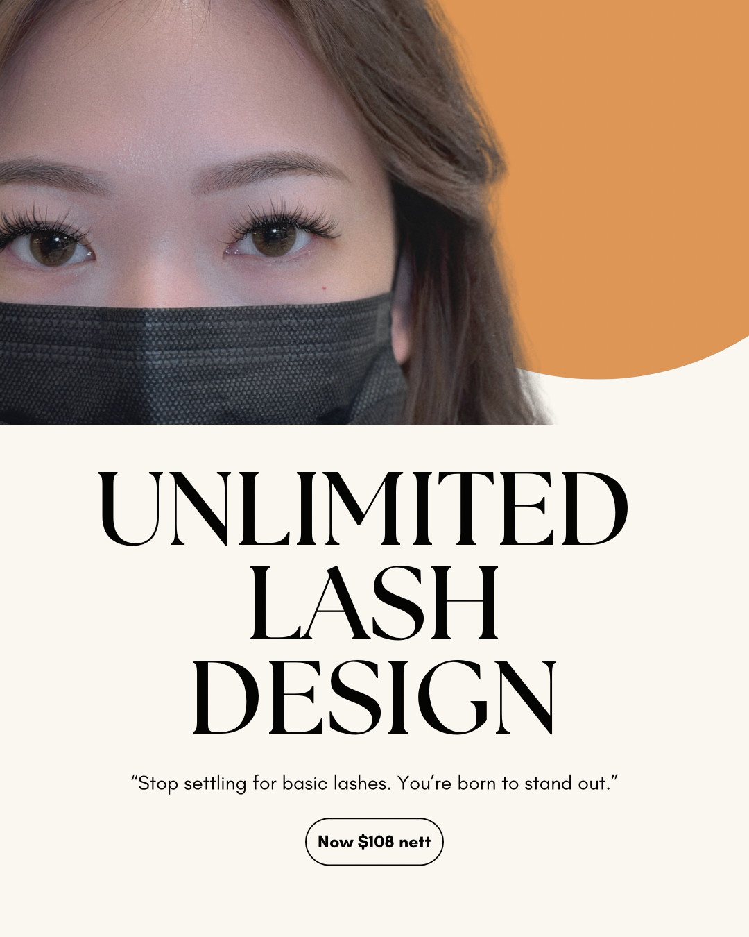 Unlimited lash design — promo