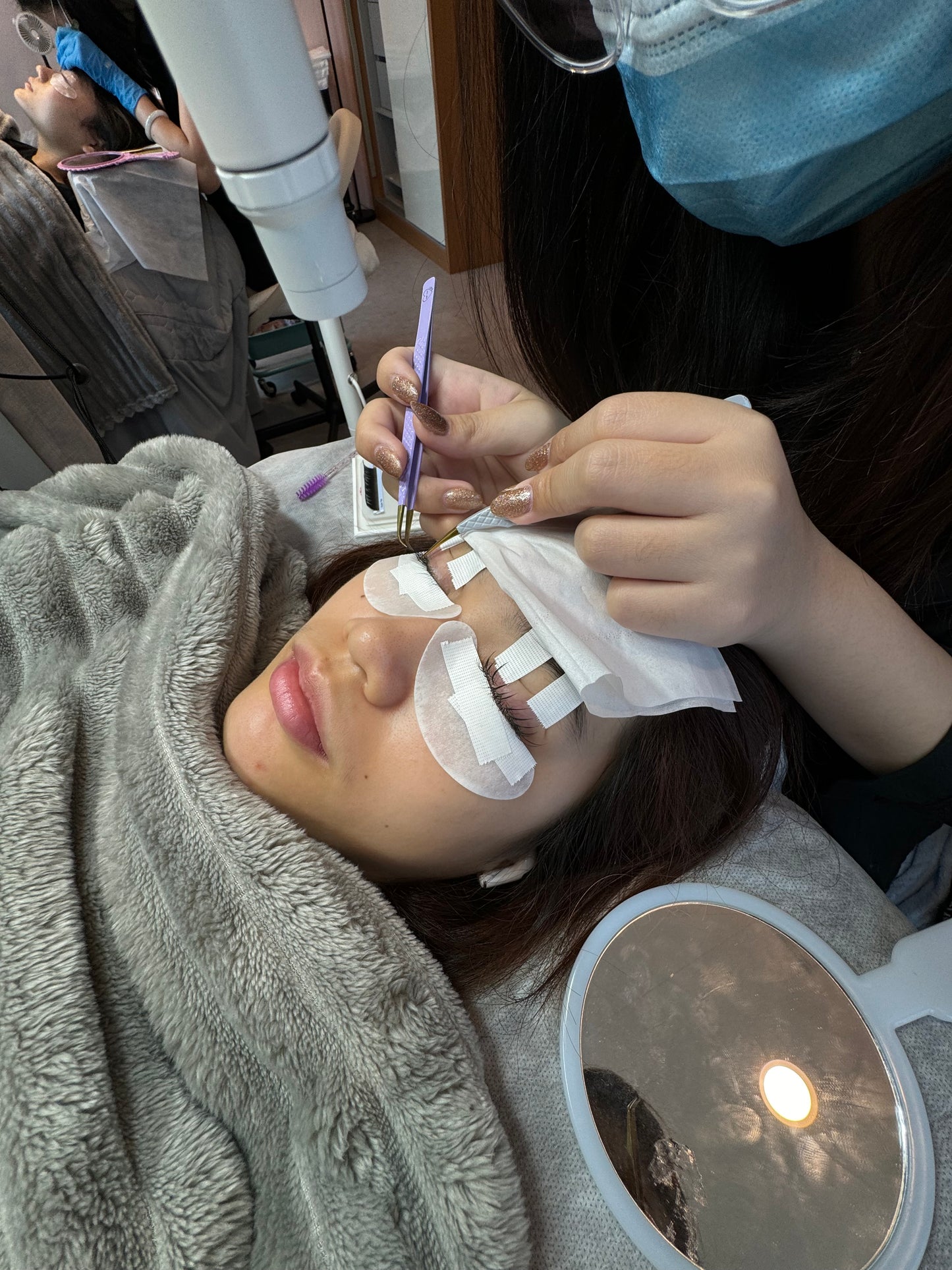 Intensive beginner lash training