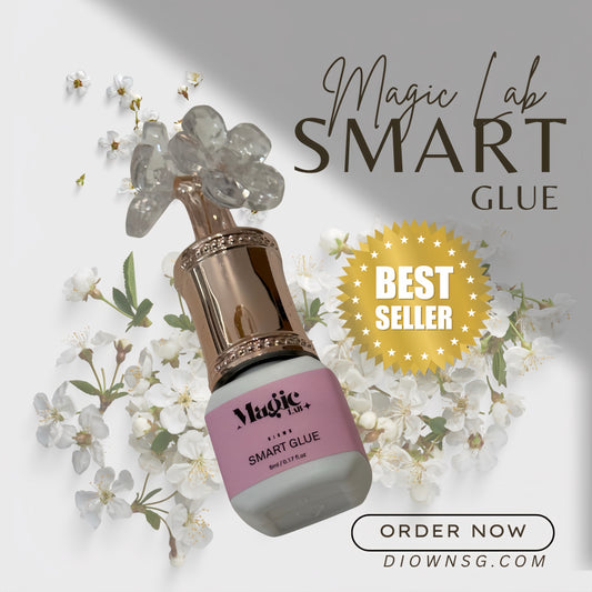 Magic smart lash glue