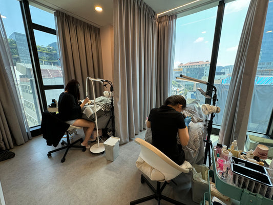 Intensive beginner lash training